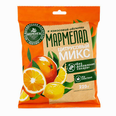 Мармелад "Цитрусовый микс" 220г