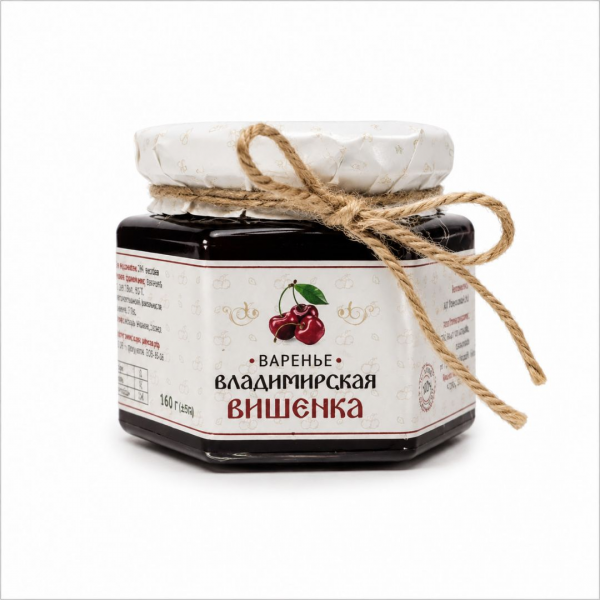 Варенье "Владимирская вишенка" 160г 