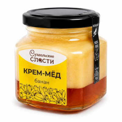 Крем-мёд "Банан" 0,25л