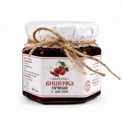 Варенье "Вишня пряная" 160г