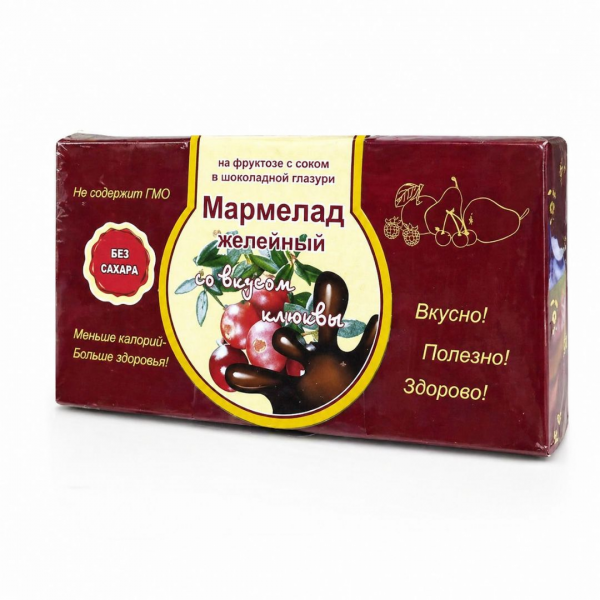 Мармелад "Клюква" в шоколаде 120г 