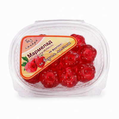 Мармелад "Малина" на фруктозе 140г