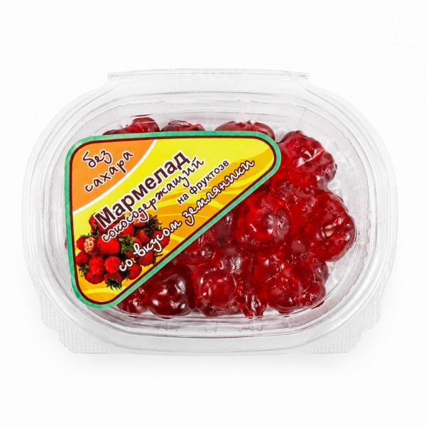 Мармелад "Земляника" на фруктозе 140г 