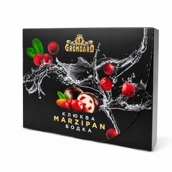 Конфеты марципановые "Клюква и водка" 98г 