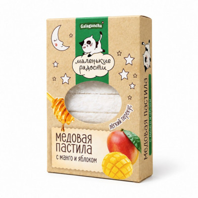Пастила "Маленькие радости" манго, яблоко 95г