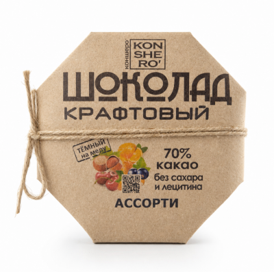 Шоколад ремесленный "Ассорти" 80г