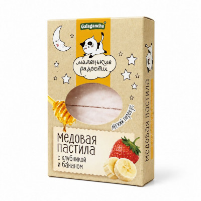 Пастила "Маленькие радости" клубника, банан 95г