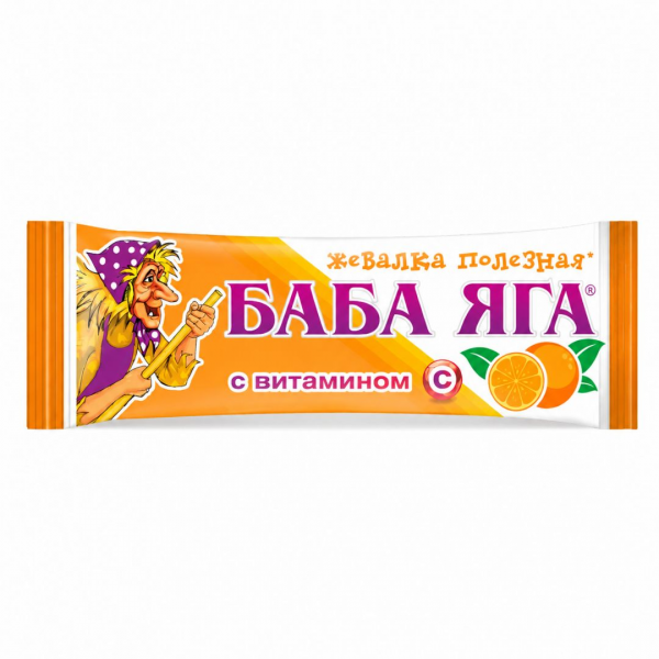 Жевалка Колючая "Баба-Яга" апельсин 
