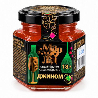 Мармелад "Джин" грейпфрут и смесь перцев 130г