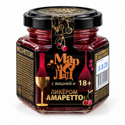 Мармелад "Амаретто" вишня 130г