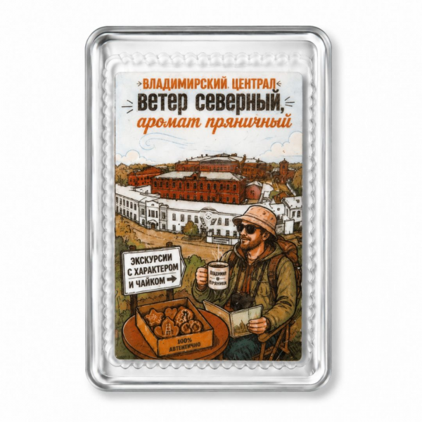 Пряник "Ветер северный - аромат пряничный" 140г 