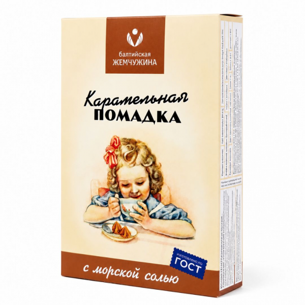 Помадка карамельная "Морская соль" 150г 