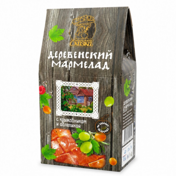 Мармелад фруктовый "Крыжовник и облепиха" 300г 